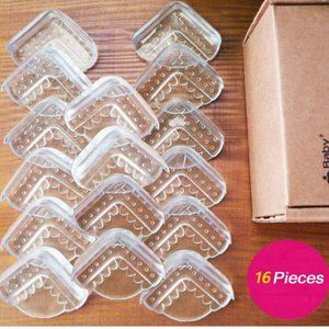 Baby Mate 16 PCS 1.6 Inch Large Table Corner Protectors For Baby Safety